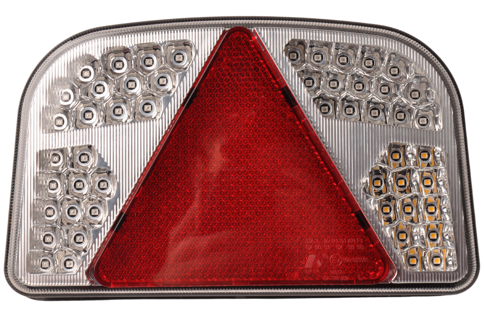 Aspock Feu arriére LED avec toutes les fonctions - 244x149x48 mm - gauche