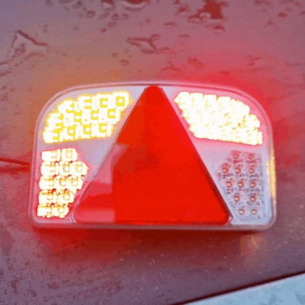 Aspock Feu arriére LED avec toutes les fonctions - 244x149x48 mm - gauche