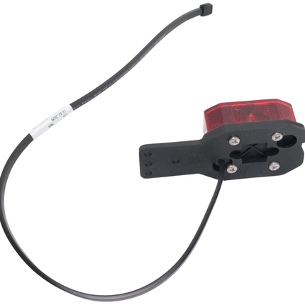 Aspock Feu de gabarit Aspöck Flexipoint droit - rouge/blanc sur support en caoutchouc avec câble de 50 cm