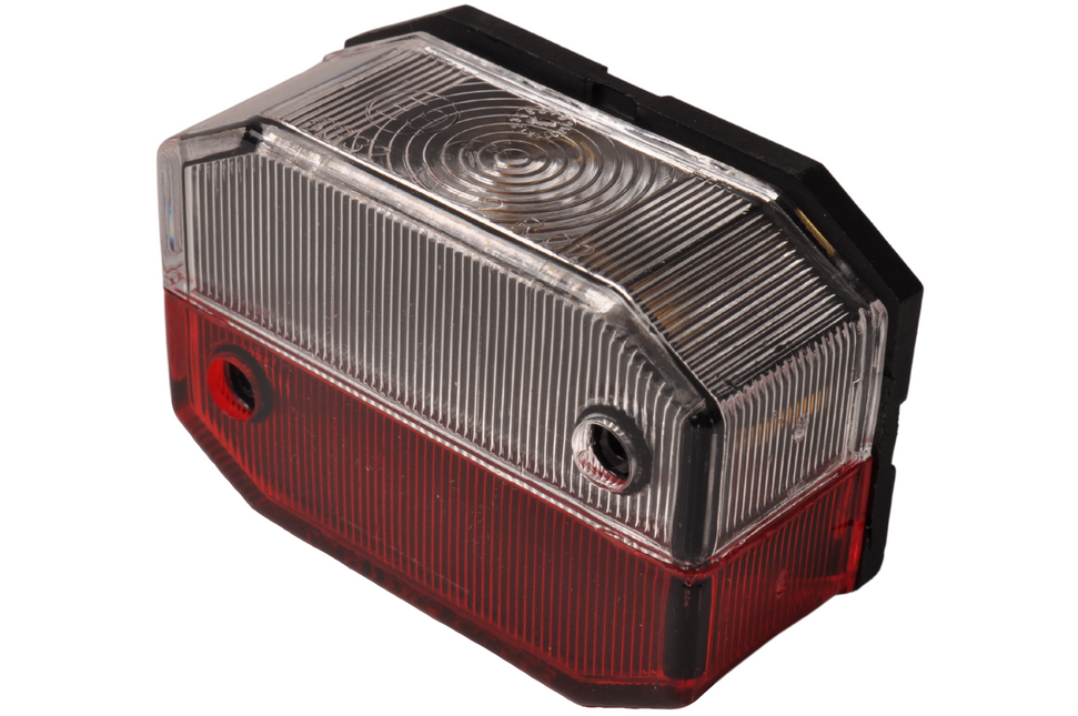 Aspock Feu de gabarit Aspock Flexipoint rouge/blanc - connexion par œillet desserrée