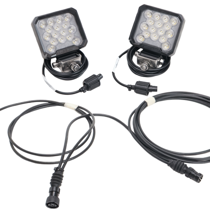 Aspock Kit de feu de travail LED - baïonnette Aspöck à 5 broches - 2500 lumens - Plug & Play