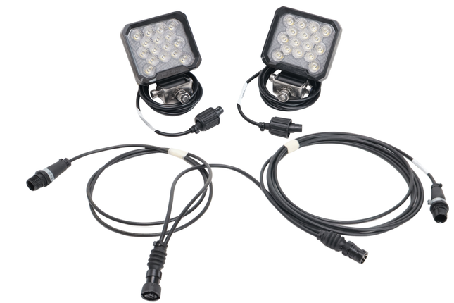 Aspock Kit de feu de travail LED - baïonnette Aspöck à 5 broches - 2500 lumens - Plug & Play