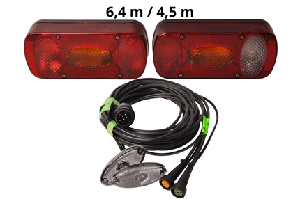 Aspock Kit d'éclairage - Aspock Midipoint 2 - 13 broches - Plug & Play - y compris l'éclairage de marquage