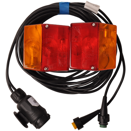 Aspock Kit d’éclairage - Aspöck Minipoint - câble principal 4,5 m - 13 broches -Plug & Play