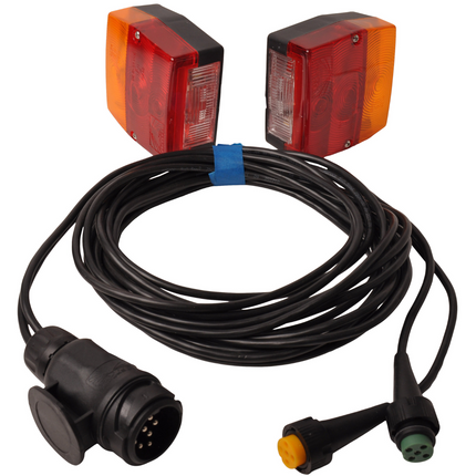 Aspock Kit d’éclairage - Aspöck Minipoint - câble principal 4,5 m - 13 broches -Plug & Play