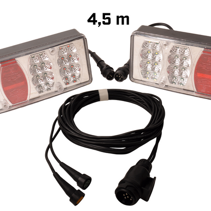 Aspock Kit d'éclairage LED - 4,5 mètres de câble principal Aspock - 13 broches