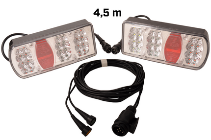 Aspock Kit d'éclairage LED - 4,5 mètres de câble principal Aspock - 13 broches