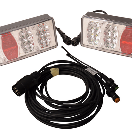 Aspock Kit d’éclairage LED - Cantonal - 5 mètres - 7 broches - Plug & Play - dérivations