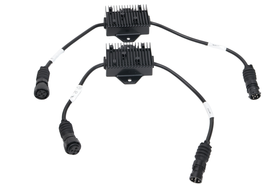 Aspock Lot de 2 Aspöck LED boîtier de contrôle 5 broches - 12/24V