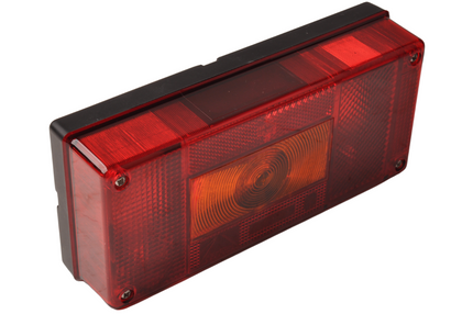 Aspock Midipoint 1 - Feu arrière - 24-6000-007 - 5 pôles - Gauche - 220x100x52 mm