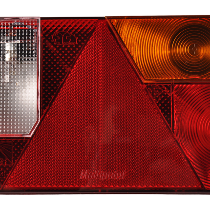 Aspock Multipoint 1 - Feu arrière - 24-5210-007 - 5 broches - droit AVEC FEU ARRIÈRE