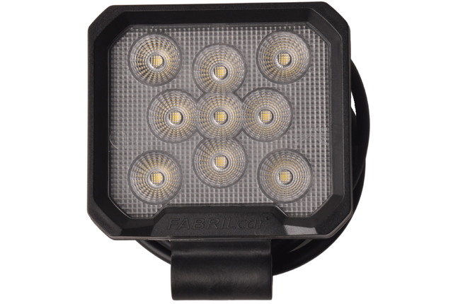 Aspock Phare de travail premium LED Remorque - 1500 lumens - 9 leds - 138x110x40 mm