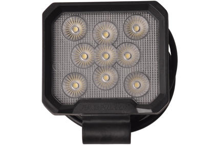 Aspock Phare de travail premium LED Remorque - 1500 lumens - 9 leds - 138x110x40 mm