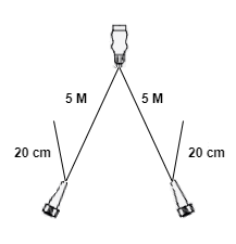 Aspock Set de LED - 5 mètres - 7 broches - dérivations