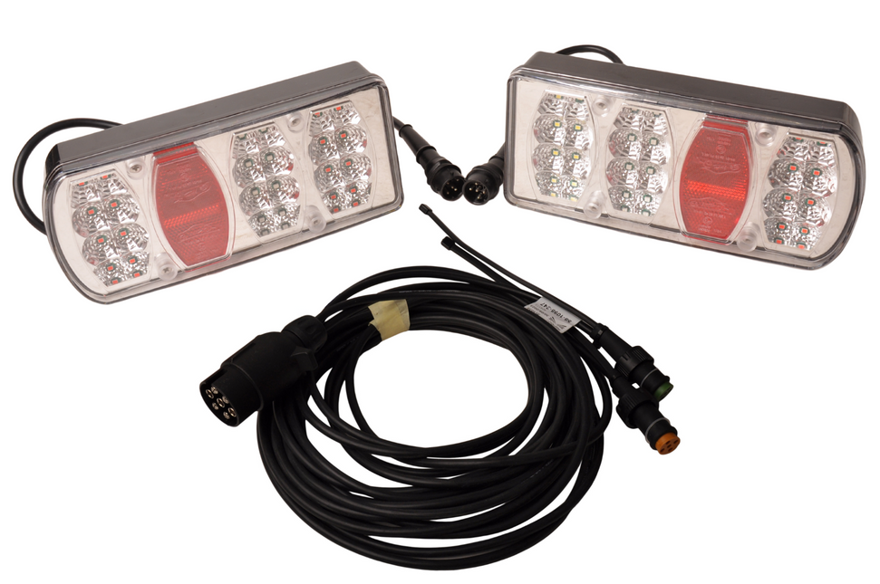 Aspock Set de LED - 5 mètres - 7 broches - dérivations
