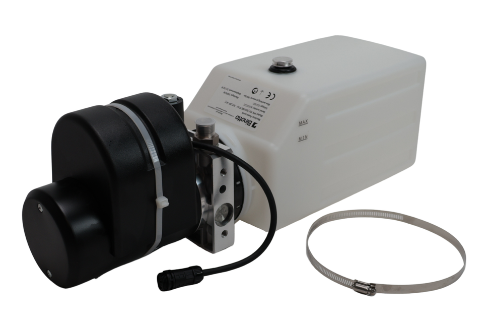 Binotto Pompe hydraulique - simple effet 12 V / 2 kW - 8 litres - POWER-PACK
