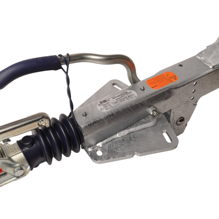 BPW BPW Frein à inertie pour remorque ZAF2,0-3 - 2000 kg de capacité de traction maximale - montage supérieur - y compris le support de la roue jockey
