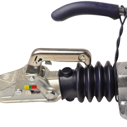 BPW BPW Frein à inertie pour remorque ZAF2,0-3 - 2000 kg de capacité de traction maximale - montage supérieur - y compris le support de la roue jockey