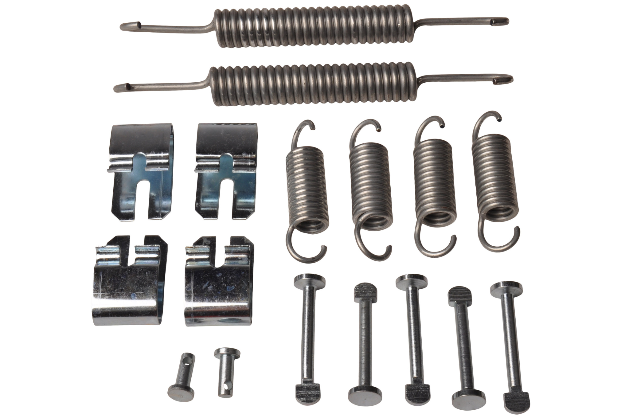 Kit De Mâchoires De Frein Pour Remorque BPW/Alko S 2504-7 - 250 X 40 Mm - 4 Mâchoires + Accessoires