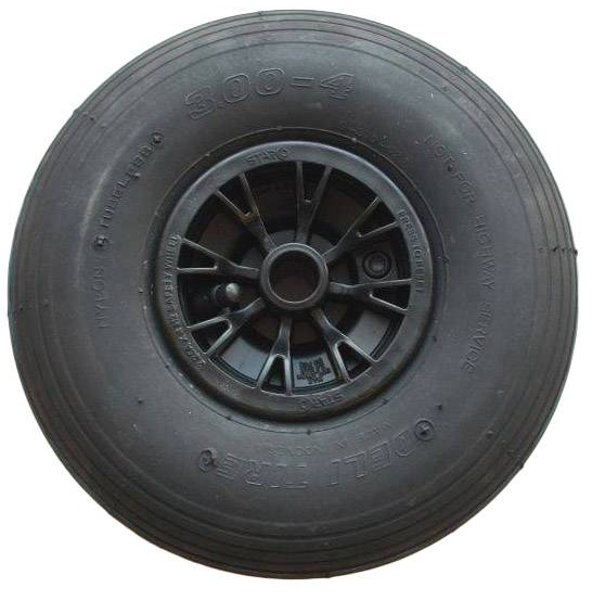 Cantonal 3.00-4 4PR Guide d'étrave Freewheel Remorque à bateau