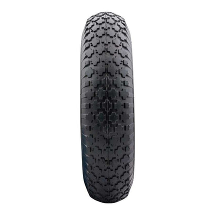 Cantonal 4.00-8 Roue de brouette - bandage pneumatique et jante en acier - capacité de charge 195 kg - trou d'axe/diamètre de moyeu 20 mm - roulements à billes inclus