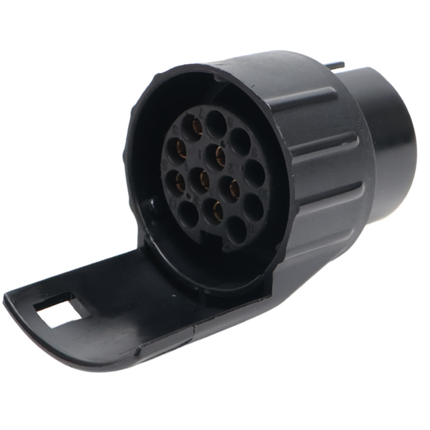 Cantonal Adaptateur prise de haute qualité : voiture 7 broches  - remorque 13 broches