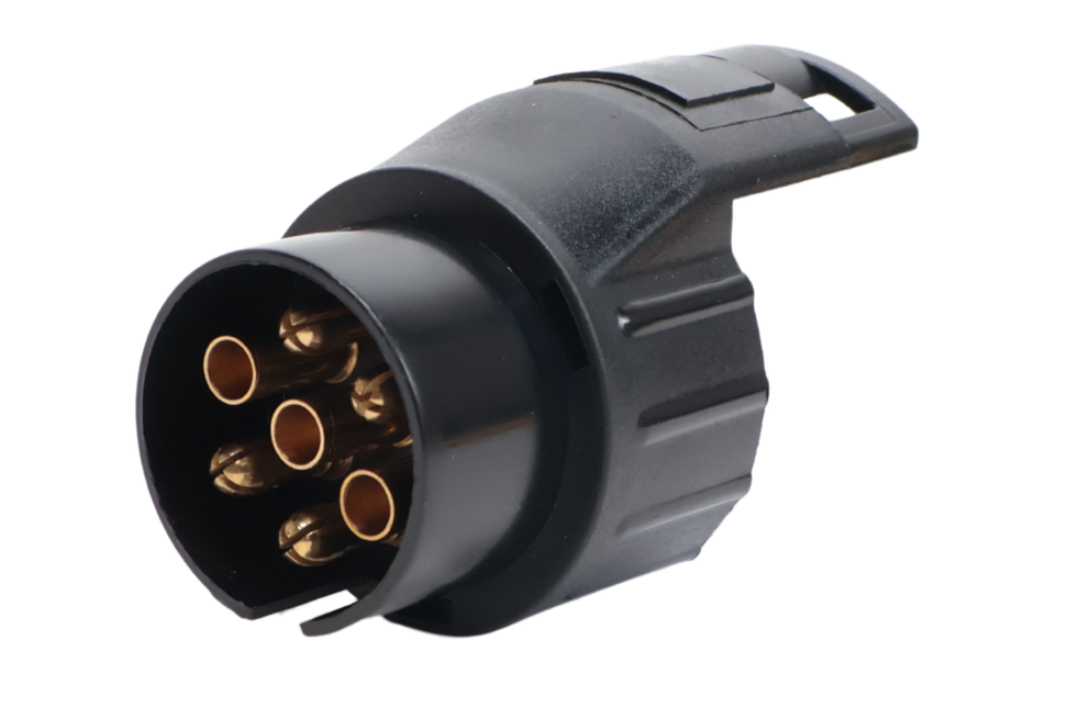 Cantonal Adaptateur prise de haute qualité : voiture 7 broches  - remorque 13 broches