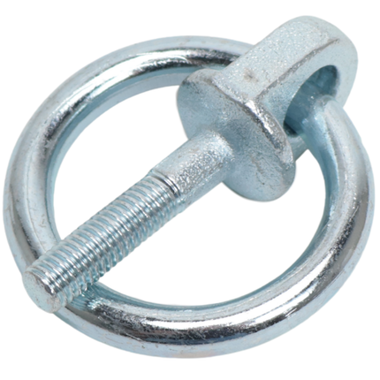 Cantonal Anneau avec vis filetée M10x33mm.