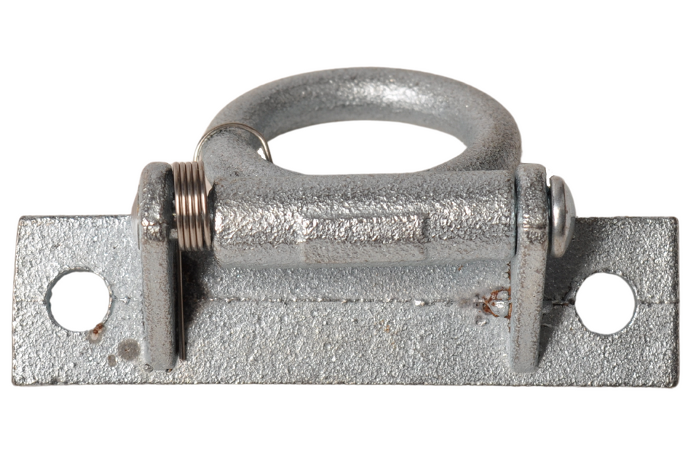 Cantonal Anneau de sol avec ressort 90x23 mm