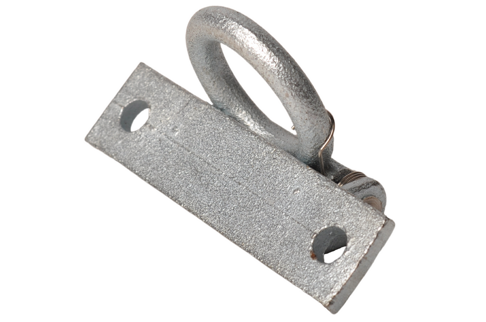 Cantonal Anneau de sol avec ressort 90x23 mm