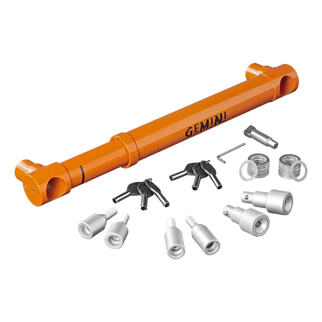 Cantonal Antivol de roue pour double essieu Gemini - réglable en longueur