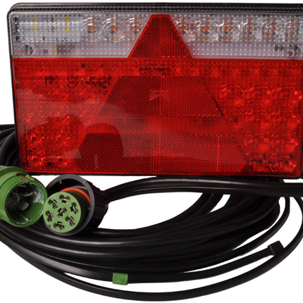 Cantonal Aspock Multiled 2 set d'éclairage étanche certifié IP6K9K - choisissez le câble principal souhaité