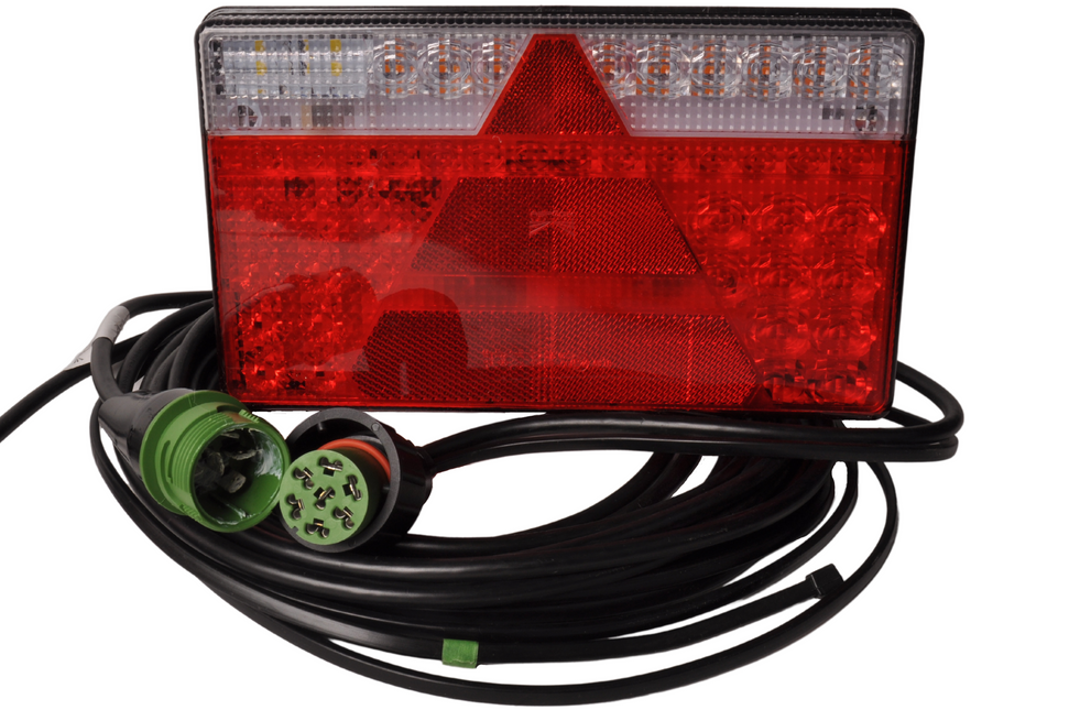 Cantonal Aspock Multiled 2 set d'éclairage étanche certifié IP6K9K - choisissez le câble principal souhaité