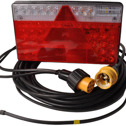 Cantonal Aspock Multiled 2 set d'éclairage étanche certifié IP6K9K - choisissez le câble principal souhaité