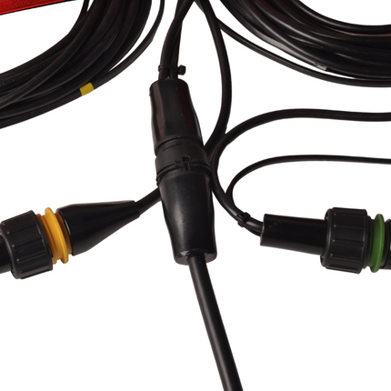 Cantonal Aspock Multiled 2 set d'éclairage étanche certifié IP6K9K - choisissez le câble principal souhaité