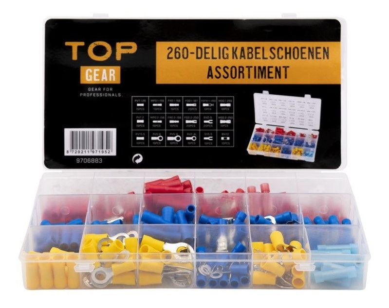 Cantonal Assortiment de cosses de câble 260 pièces