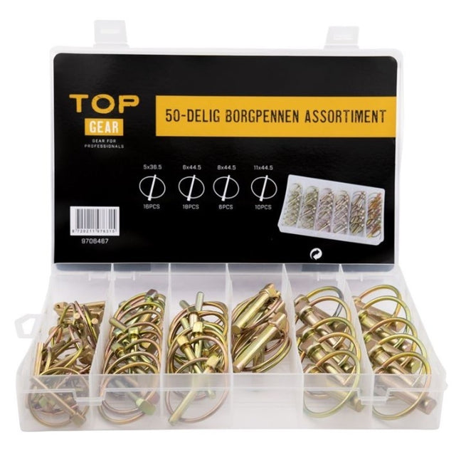 Cantonal Assortiment de goupilles de sécurité 50 pièces