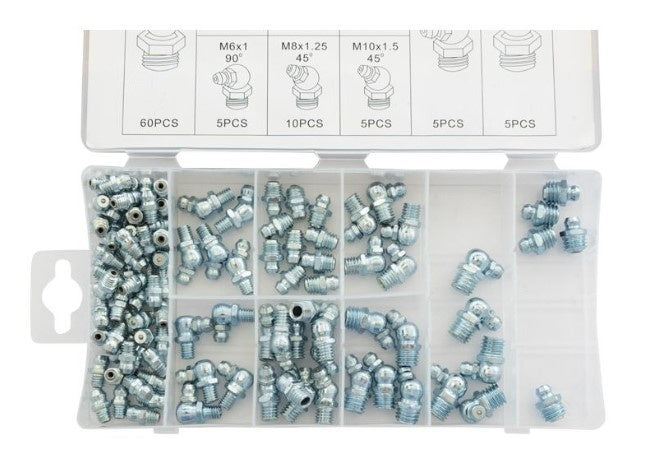 Cantonal Assortiment de graisseurs métriques 110 pcs.