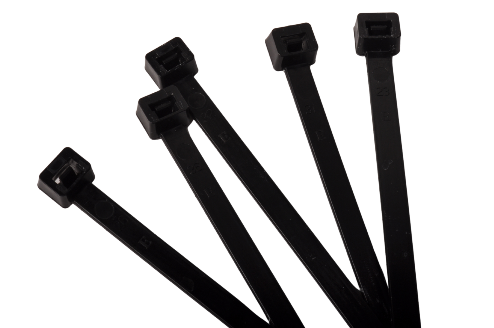 Attaches De Câble En Nylon - Lot De 100, Autobloquantes, Noir, Pour Voiture, Maison, Jardin - Universelles Et Résistantes
