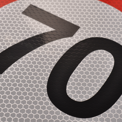 Cantonal Autocollant vitesse 70 Italie – 20 cm