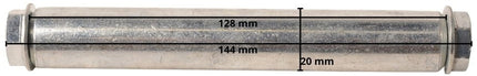 Cantonal Axe de brouette (20 mm) - Tige filetée M10