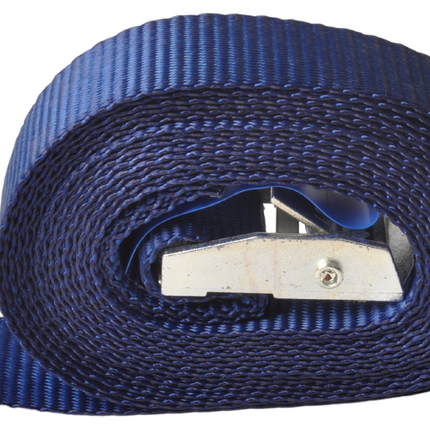 Cantonal Bande de serrage bleue 300x2,5 cm (250 kg) - Set de 4 pièces