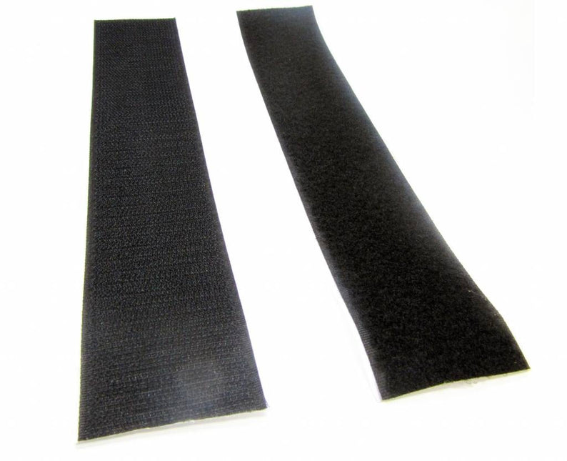 Cantonal Bande velcro autocollante - 25 mètres - (2 pièces)