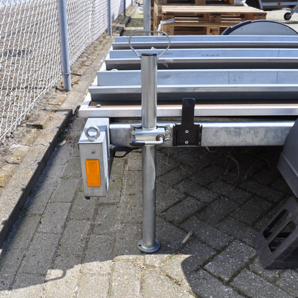 Cantonal Béquilles en acier avec poignée - hauteur 600 mm - diamètre du tube 48 mm