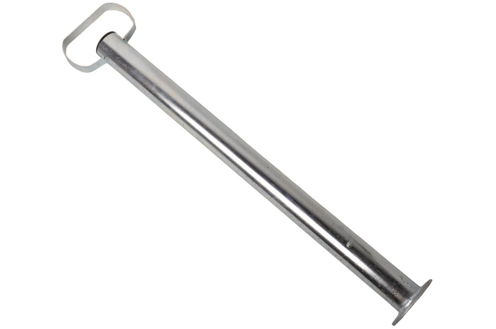 Cantonal Béquilles en acier inoxydable de haute qualité avec poignée - hauteur 700 mm - diamètre du tube 48 mm