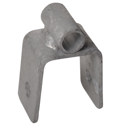 Cantonal Bloc basculant galvanisé pour tube de montage 30x30 mm