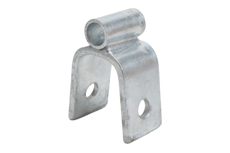 Cantonal Bloc basculant galvanisé pour tube de montage 30x30 mm