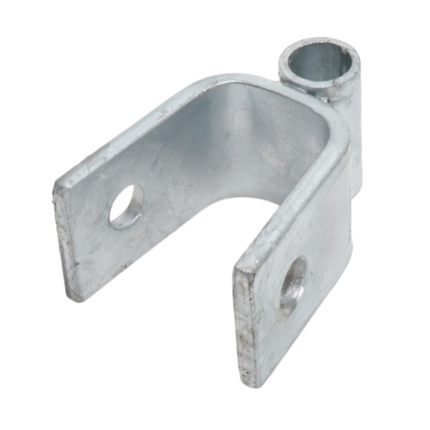 Cantonal Bloc basculant galvanisé pour tube de montage 30x30 mm