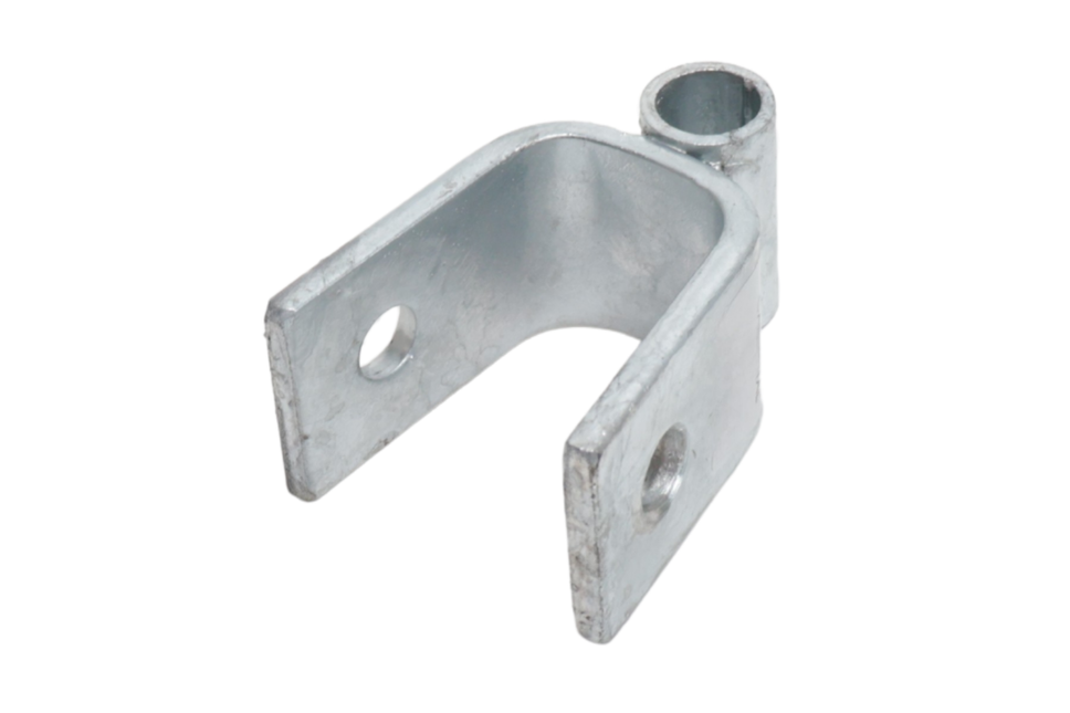 Cantonal Bloc basculant galvanisé pour tube de montage 30x30 mm