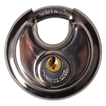 Cantonal Blocage de disque (70 mm) avec clés identiques en série (2570C)